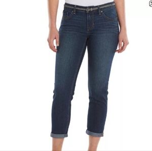 Apt. 9 Women's Medium Light Wash Ankle Jeans, Sz. P/14
